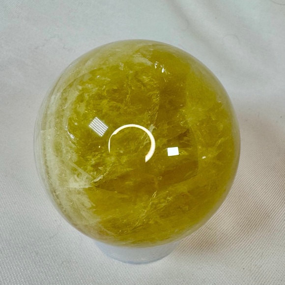 Jewelry - SALE!!!  Lemon 🍋 Citrine Sphere